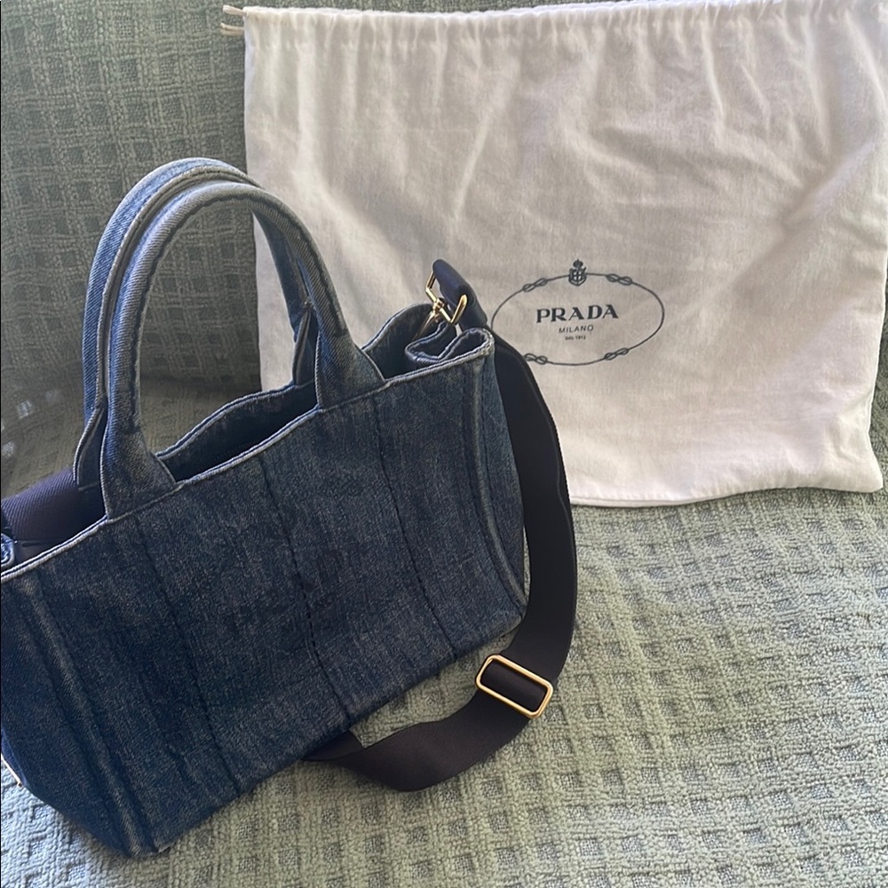 Prada Canapa denim
